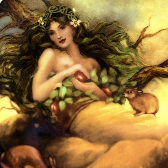 Vintage Knowles Earth Plate First Issue In “The Four Ancient Elements” - Picture 3 of 6